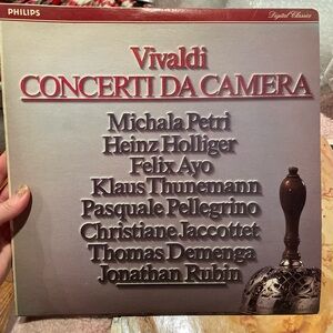 Vintage Philips Vivaldi Concerti Da Camera Vinyl record